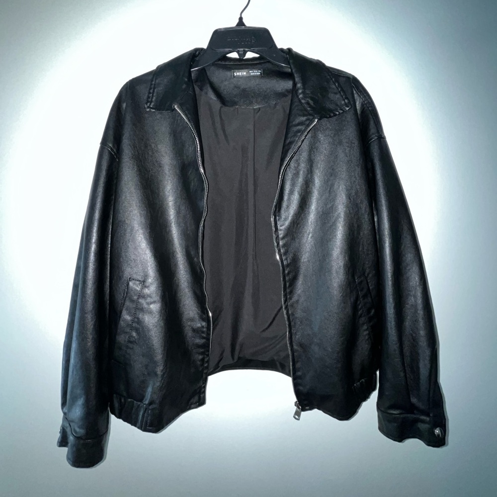 Faux Leather Jacket